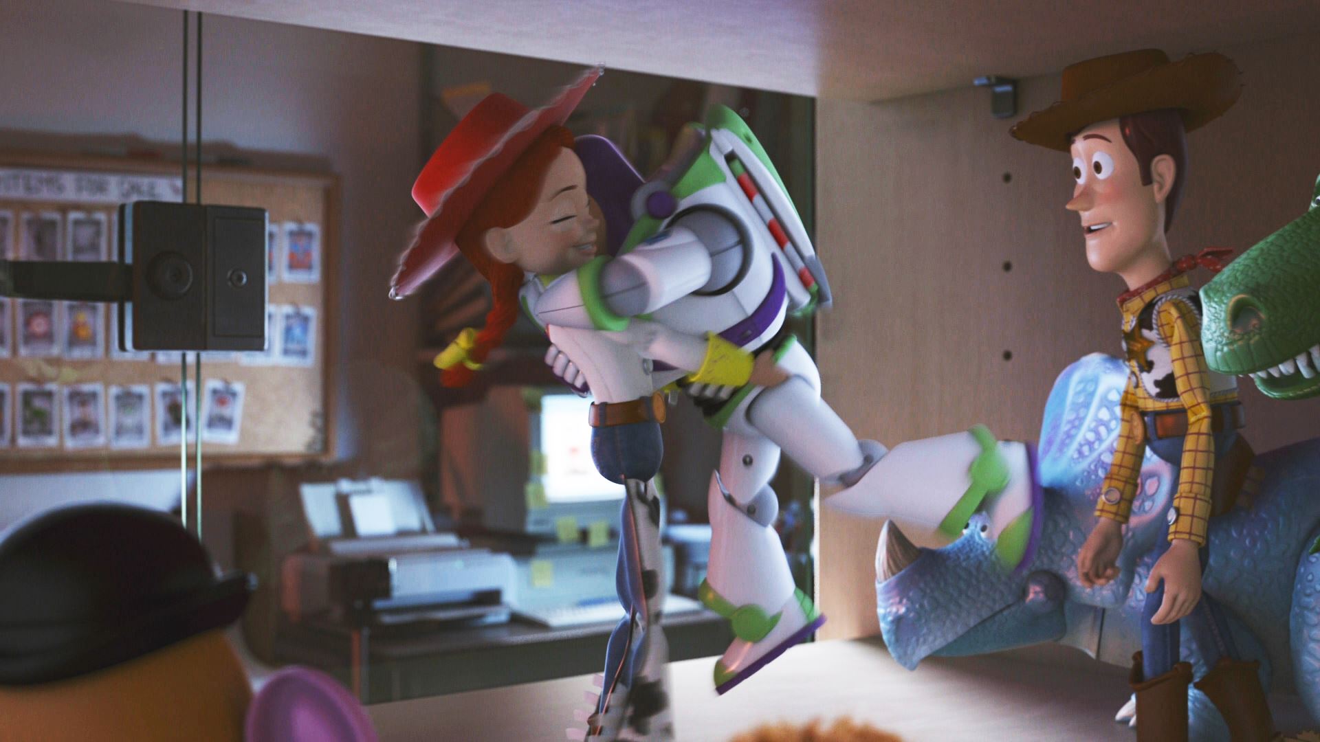Toy Story Throwback: Toy Story of TERROR! toy story buzz x jessie. 